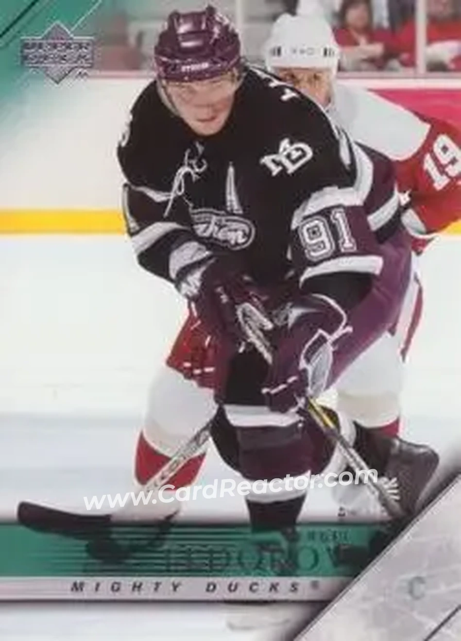 2005-06 Upper Deck #1 - Sergei Fedorov - Anaheim Mighty Ducks - Front