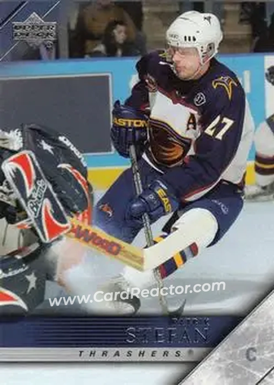 2005-06 Upper Deck #8 - Patrik Stefan - Atlanta Thrashers - Front