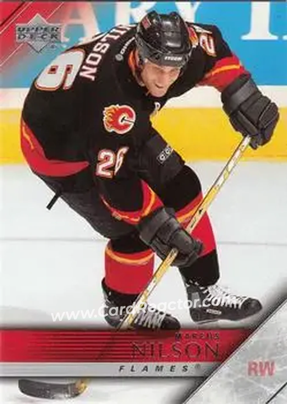 2005-06 Upper Deck #28 - Marcus Nilson - Calgary Flames - Front