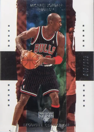 2003-04 Upper Deck Exquisite Collection #3 - Michael Jordan - Chicago Bulls