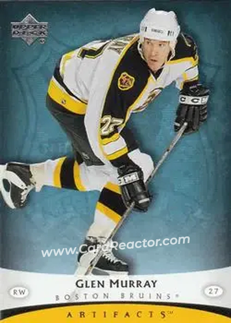 2005-06 Upper Deck Artifacts #9 - Glen Murray - Boston Bruins - Front
