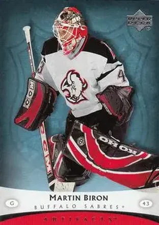 2005-06 Upper Deck Artifacts #12 - Martin Biron - Buffalo Sabres