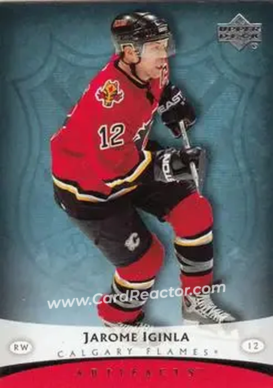 2005-06 Upper Deck Artifacts #15 - Jarome Iginla - Calgary Flames - Front