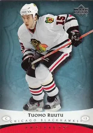 2005-06 Upper Deck Artifacts #21 - Tuomo Ruutu - Chicago Blackhawks