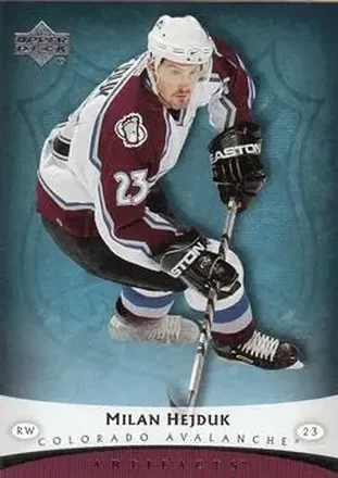 2005-06 Upper Deck Artifacts #27 - Milan Hejduk - Colorado Avalanche