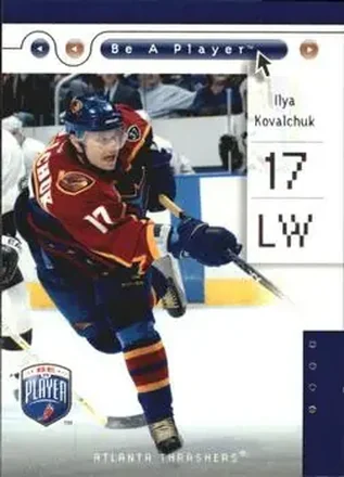 2005-06 Upper Deck Be a Player #3 - Ilya Kovalchuk - Atlanta Thrashers
