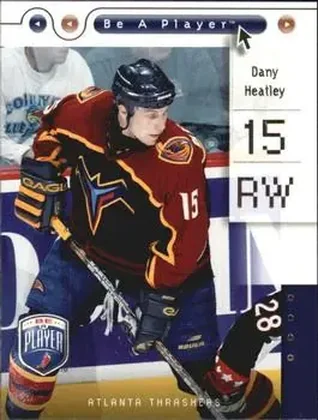 2005-06 Upper Deck Be a Player #4 - Dany Heatley - Atlanta Thrashers