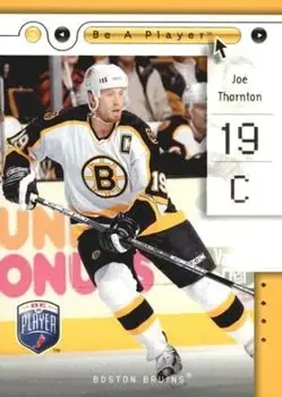 2005-06 Upper Deck Be a Player #7 - Joe Thornton - Boston Bruins