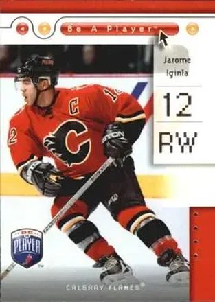 2005-06 Upper Deck Be a Player #12 - Jarome Iginla - Calgary Flames
