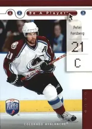 2005-06 Upper Deck Be a Player #20 Peter Forsberg