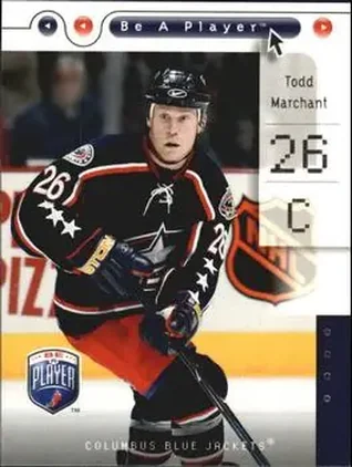2005-06 Upper Deck Be a Player #26 - Todd Marchant - Columbus Blue Jackets