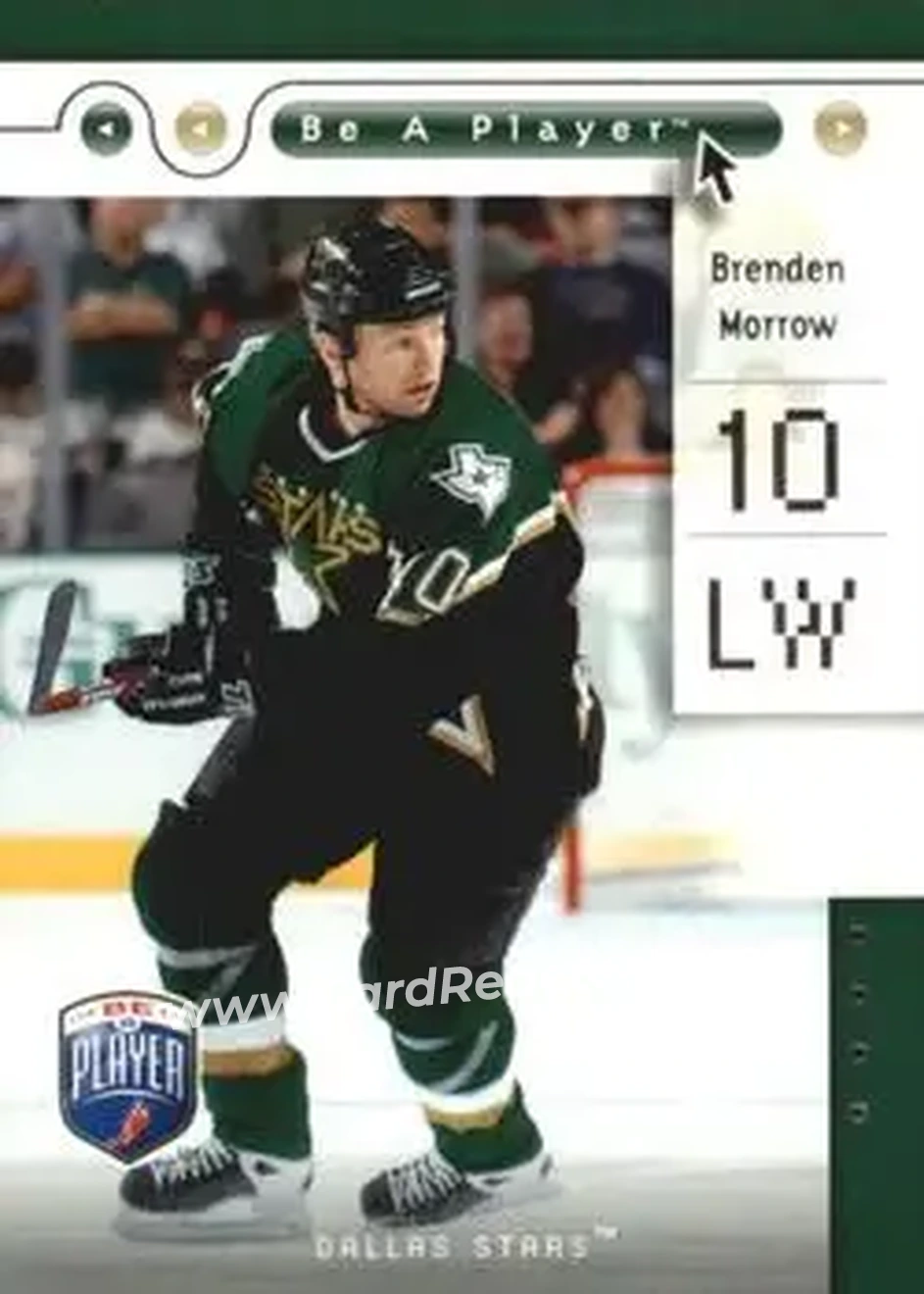 2005-06 Upper Deck Be a Player #28 - Brenden Morrow - Dallas Stars - Front