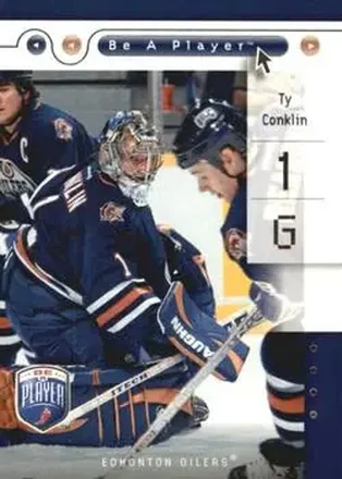 2005-06 Upper Deck Be a Player #37 - Ty Conklin - Edmonton Oilers