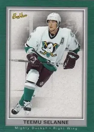 2005-06 Upper Deck Bee Hive #1 - Teemu Selanne - Anaheim Mighty Ducks
