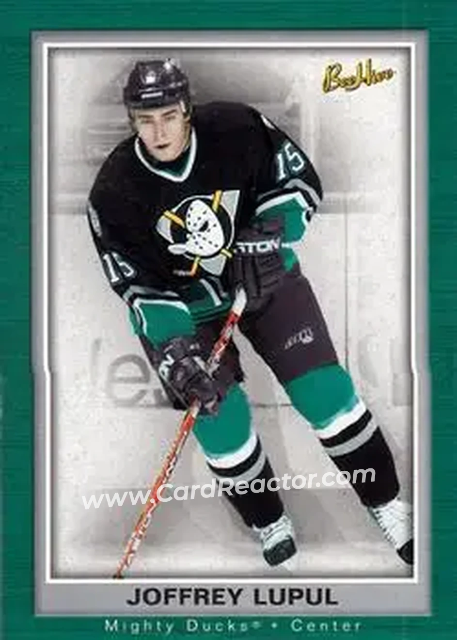 2005-06 Upper Deck Bee Hive #2 - Joffrey Lupul - Anaheim Mighty Ducks - Front