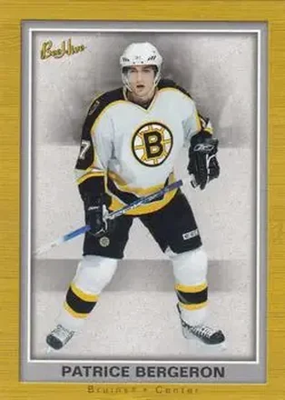 2005-06 Upper Deck Bee Hive #7 - Patrice Bergeron - Boston Bruins