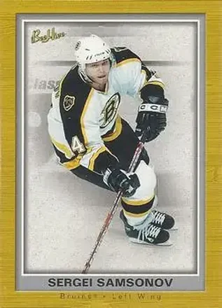 2005-06 Upper Deck Bee Hive #8 - Sergei Samsonov - Boston Bruins