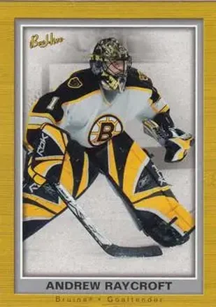 2005-06 Upper Deck Bee Hive #9 - Andrew Raycroft - Boston Bruins