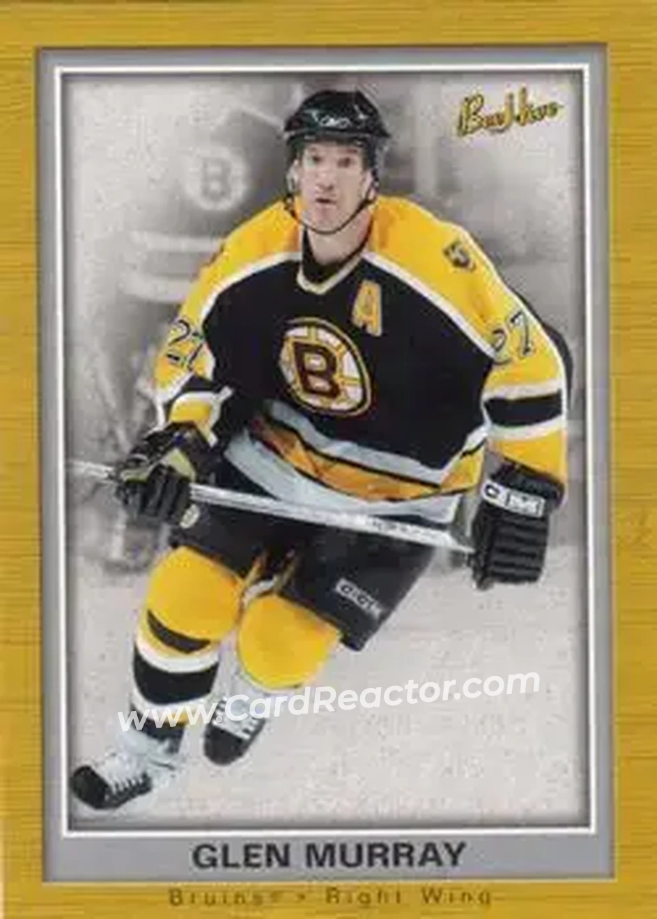 2005-06 Upper Deck Bee Hive #11 - Glen Murray - Boston Bruins - Front