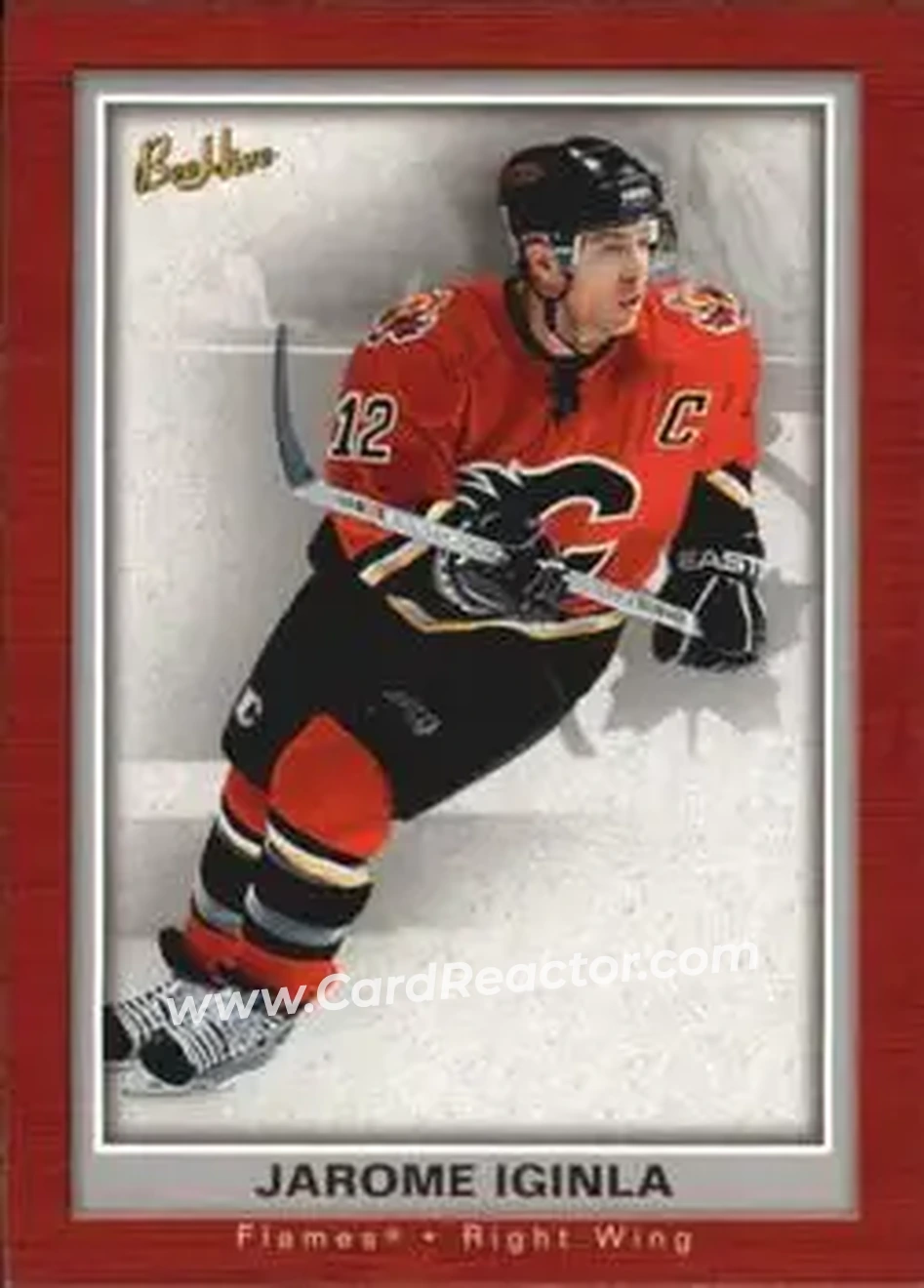 2005-06 Upper Deck Bee Hive #14 - Jarome Iginla - Calgary Flames - Front