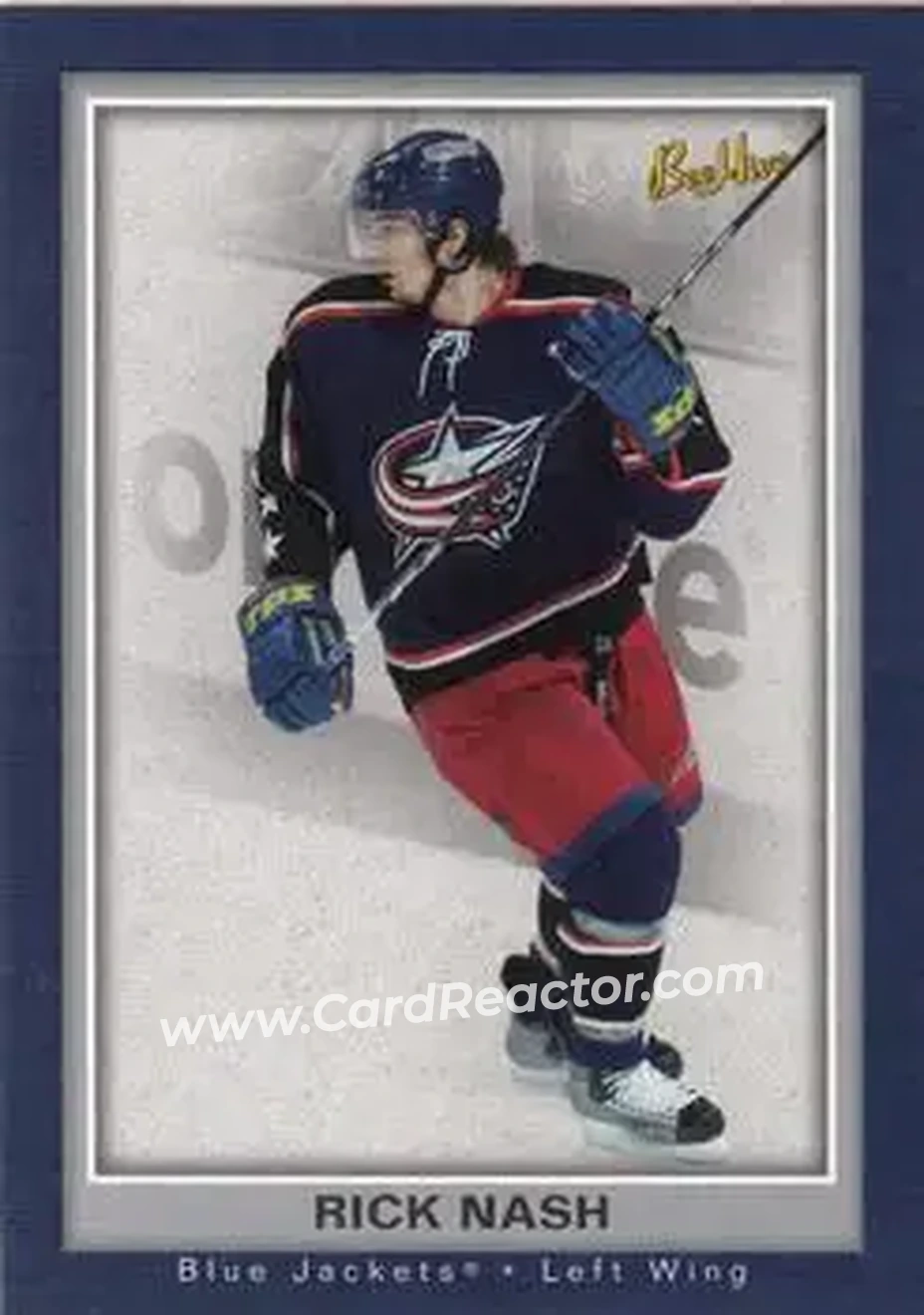 2005-06 Upper Deck Bee Hive #26 - Rick Nash - Columbus Blue Jackets - Front 2005-06 Upper Deck Bee Hive #26 - Rick Nash - Columbus Blue Jackets - Front