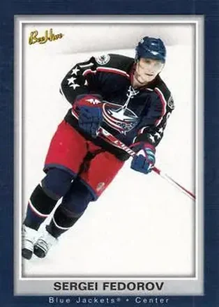 2005-06 Upper Deck Bee Hive #27 - Sergei Fedorov - Columbus Blue Jackets