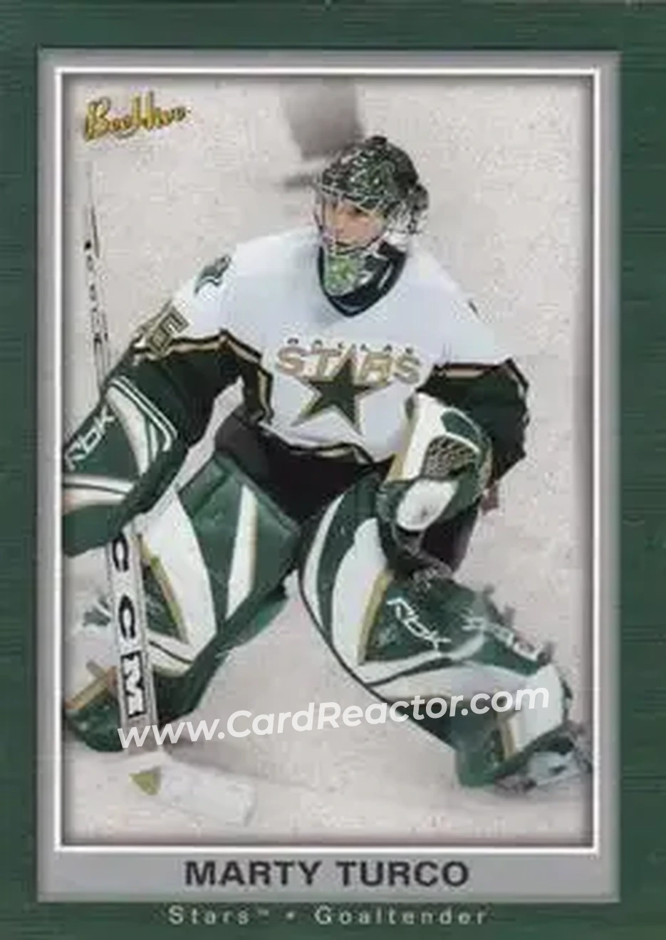 2005-06 Upper Deck Bee Hive #30 - Marty Turco - Dallas Stars - Front 2005-06 Upper Deck Bee Hive #30 - Marty Turco - Dallas Stars - Front