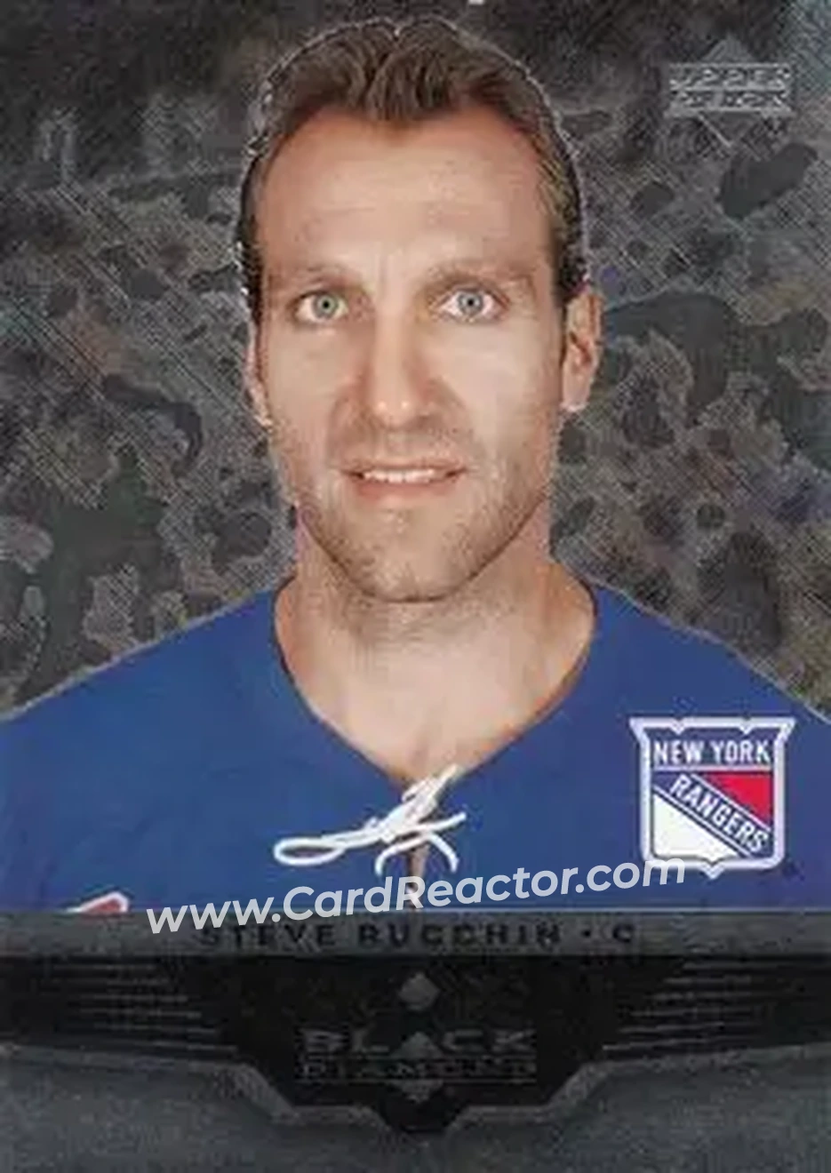 2005-06 Upper Deck Black Diamond #2 - Steve Rucchin - New York Rangers - Front