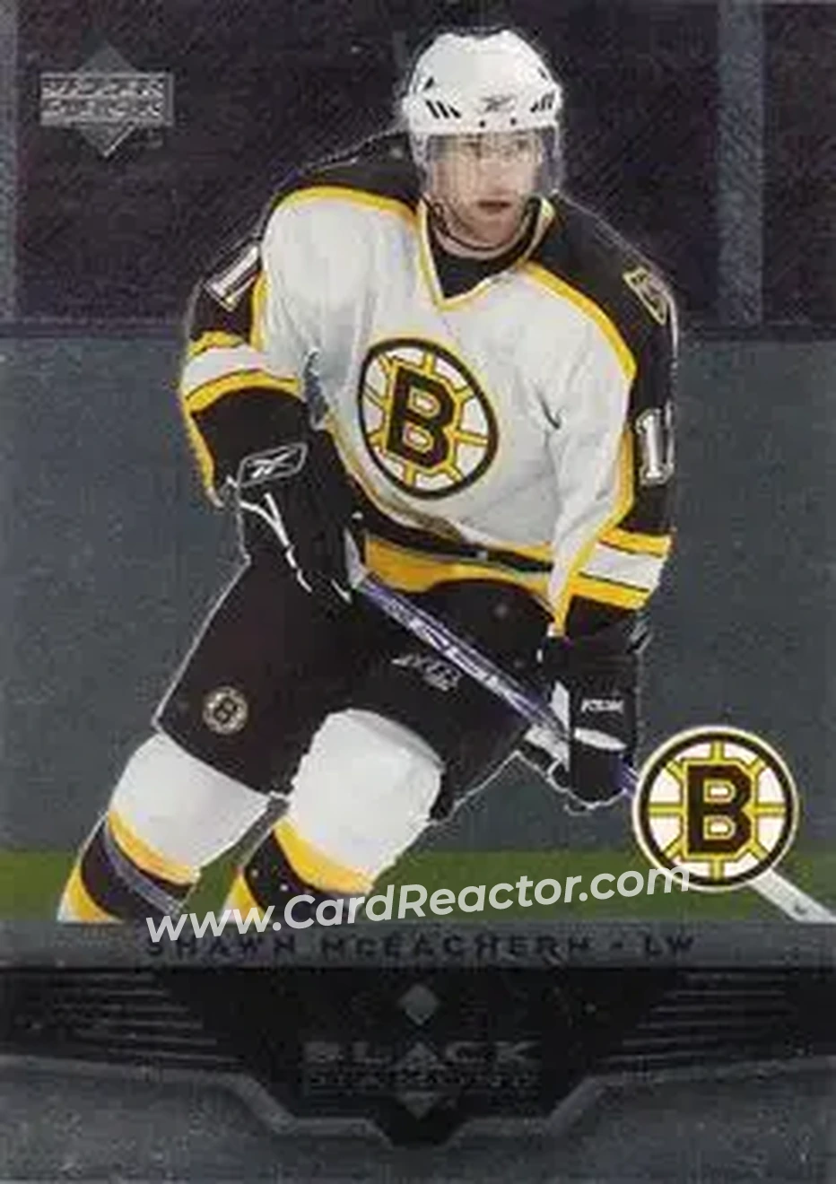 2005-06 Upper Deck Black Diamond #4 - Shawn McEachern - Boston Bruins - Front