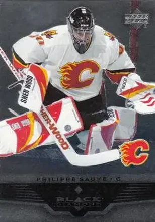 2005-06 Upper Deck Black Diamond #6 - Philippe Sauve - Calgary Flames