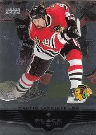 2005-06 Upper Deck Black Diamond #8 - Martin Lapointe - Chicago Blackhawks