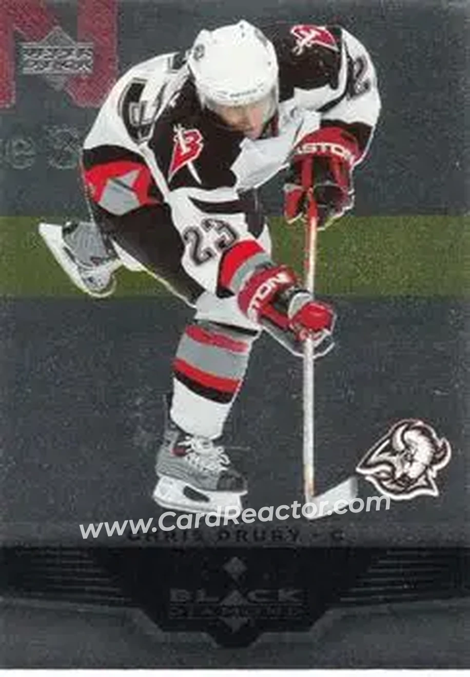 2005-06 Upper Deck Black Diamond #10 - Chris Drury - Buffalo Sabres - Front 2005-06 Upper Deck Black Diamond #10 - Chris Drury - Buffalo Sabres - Front