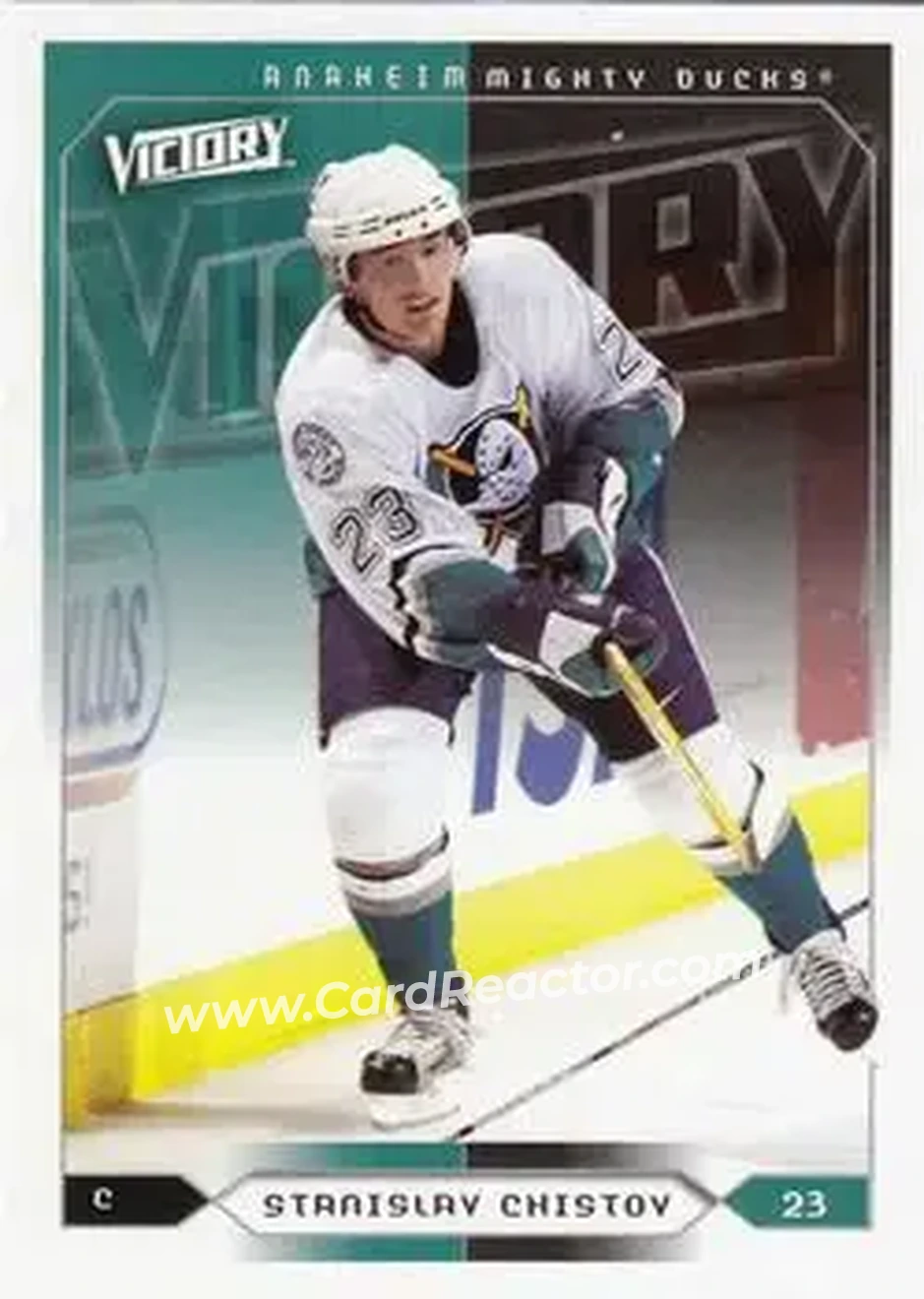 2005-06 Upper Deck Victory #4 - Stanislav Chistov - Anaheim Mighty Ducks - Front
