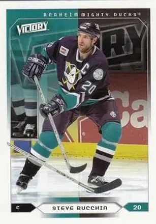 2005-06 Upper Deck Victory #6 - Steve Rucchin - Anaheim Mighty Ducks