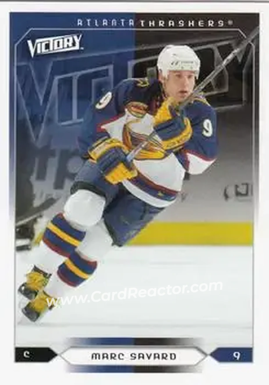 2005-06 Upper Deck Victory #11 - Marc Savard - Atlanta Thrashers - Front
