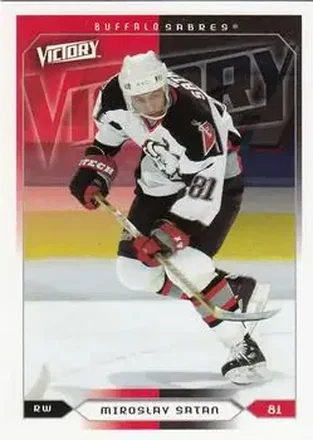 2005-06 Upper Deck Victory #20 - Miroslav Satan - Buffalo Sabres