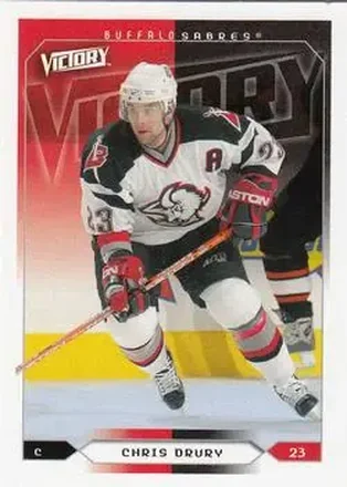 2005-06 Upper Deck Victory #21 - Chris Drury - Buffalo Sabres