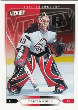 2005-06 Upper Deck Victory #22 - Martin Biron - Buffalo Sabres