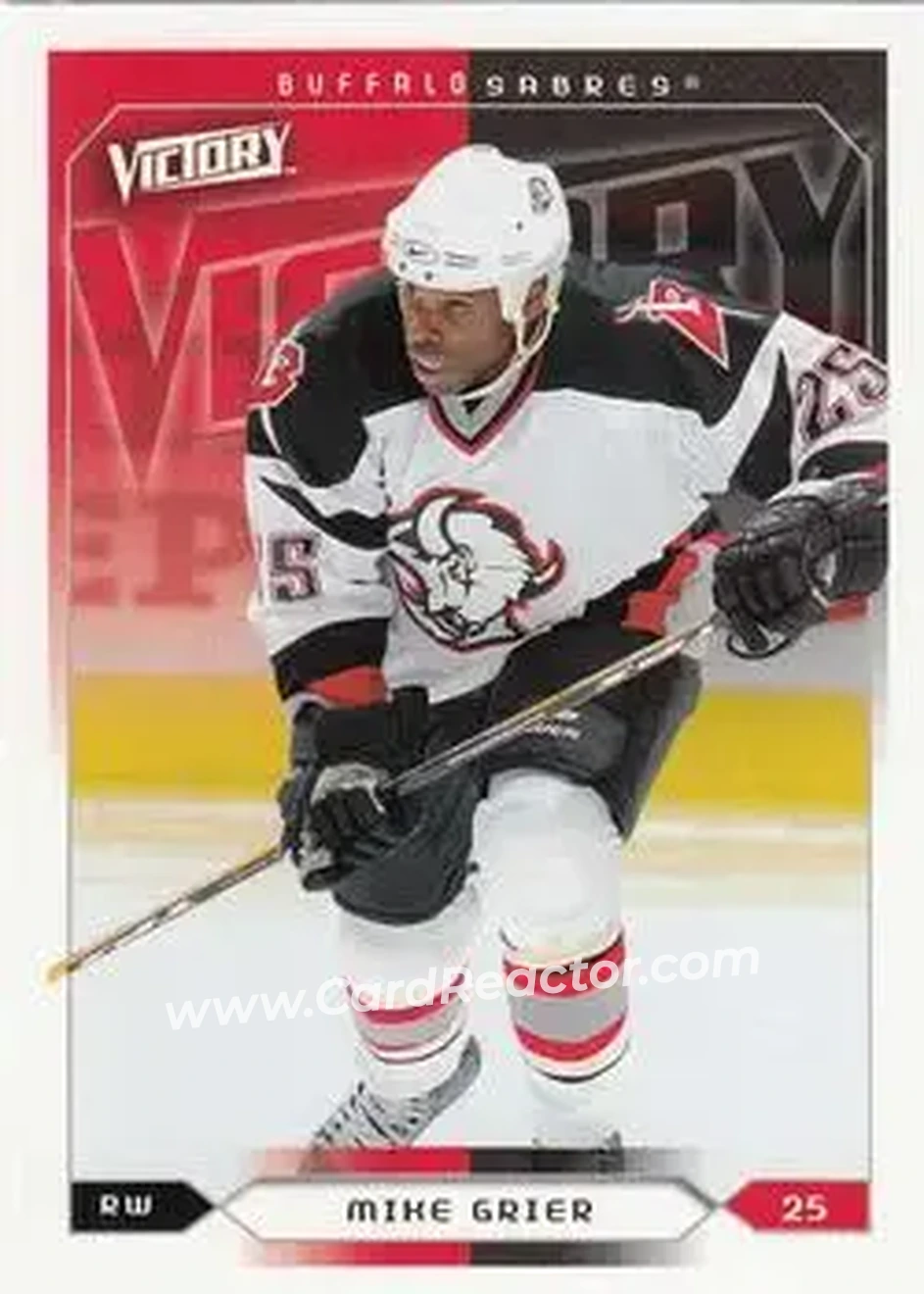 2005-06 Upper Deck Victory #26 - Mike Grier - Buffalo Sabres - Front
