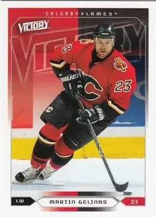 2005-06 Upper Deck Victory #28 - Martin Gelinas - Calgary Flames