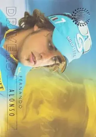 2005 Futera Grand Prix #01 Fernando Alonso