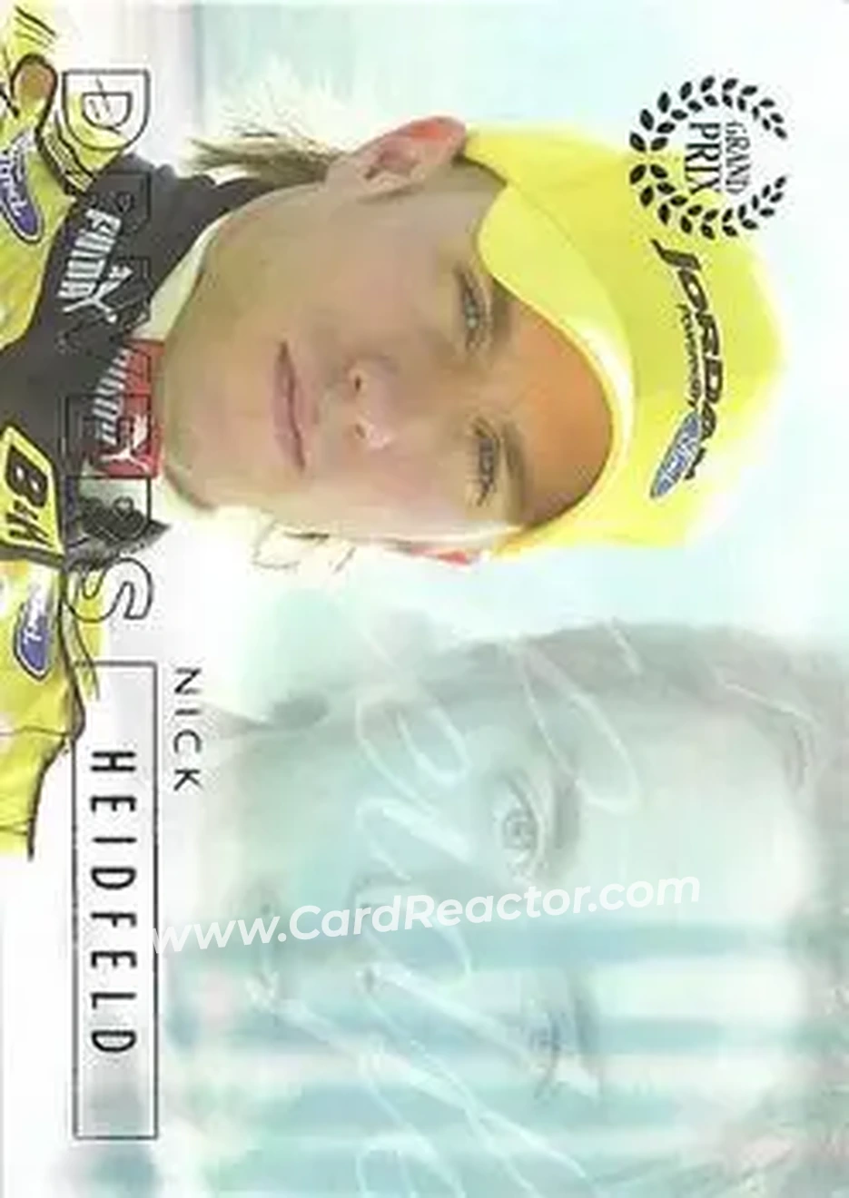 2005 Futera Grand Prix #08 - Nick Heidfeld - Jordan - Front