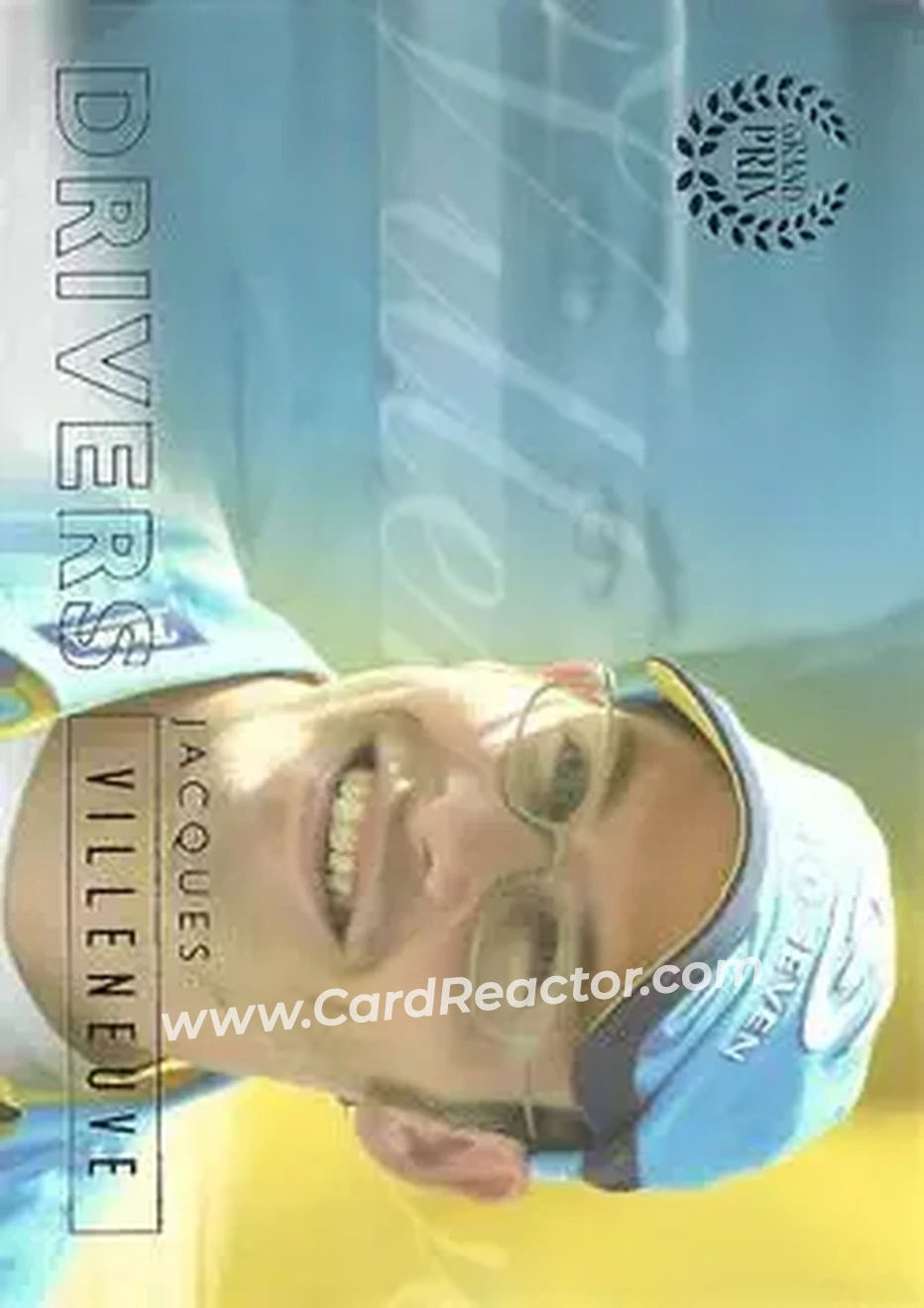 2005 Futera Grand Prix #18 - Jacques Villeneuve - Renault - Front