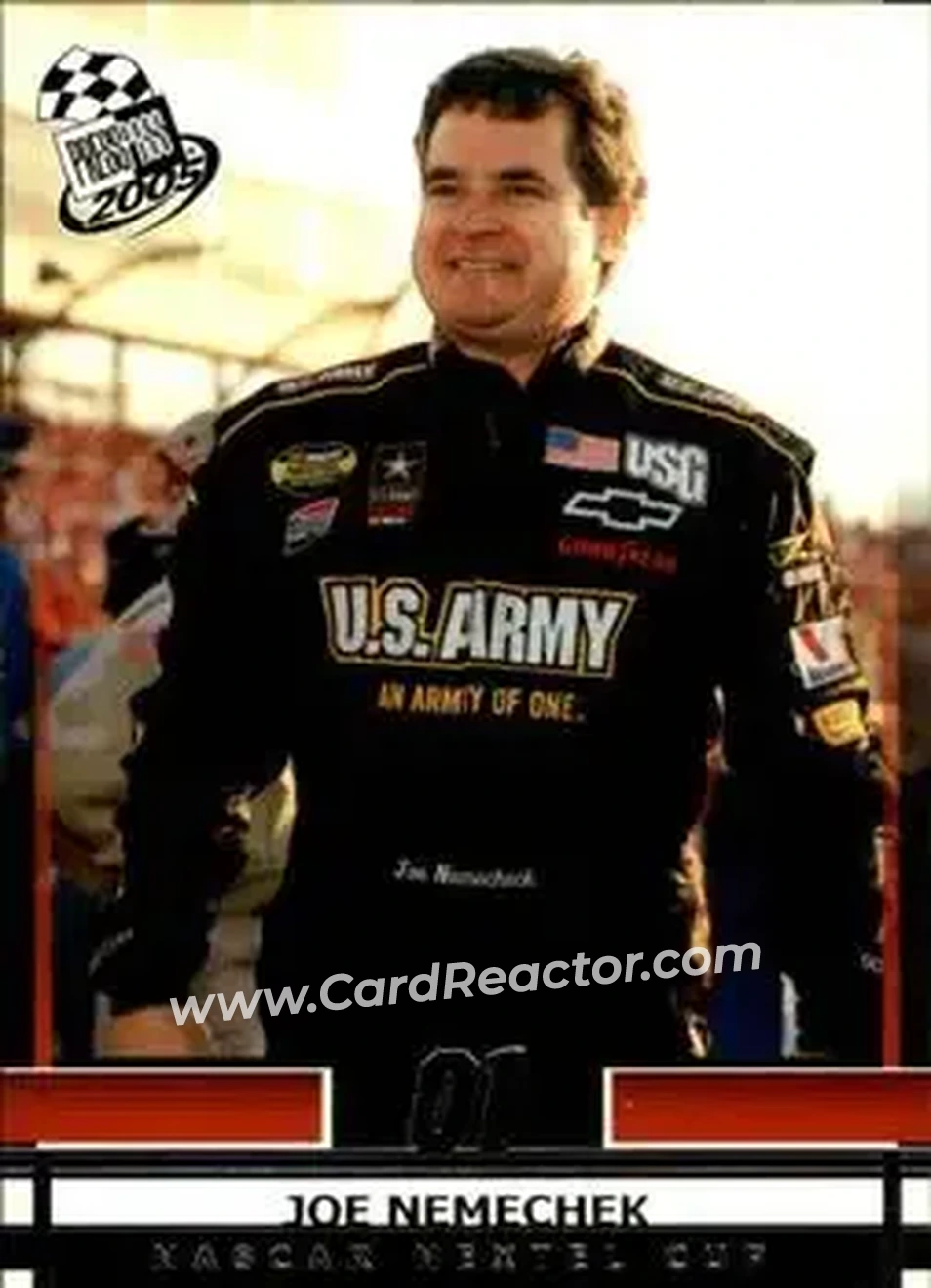 2005 Press Pass #2 - Joe Nemechek - MB2 Motorsports - Front 2005 Press Pass #2 - Joe Nemechek - MB2 Motorsports - Front
