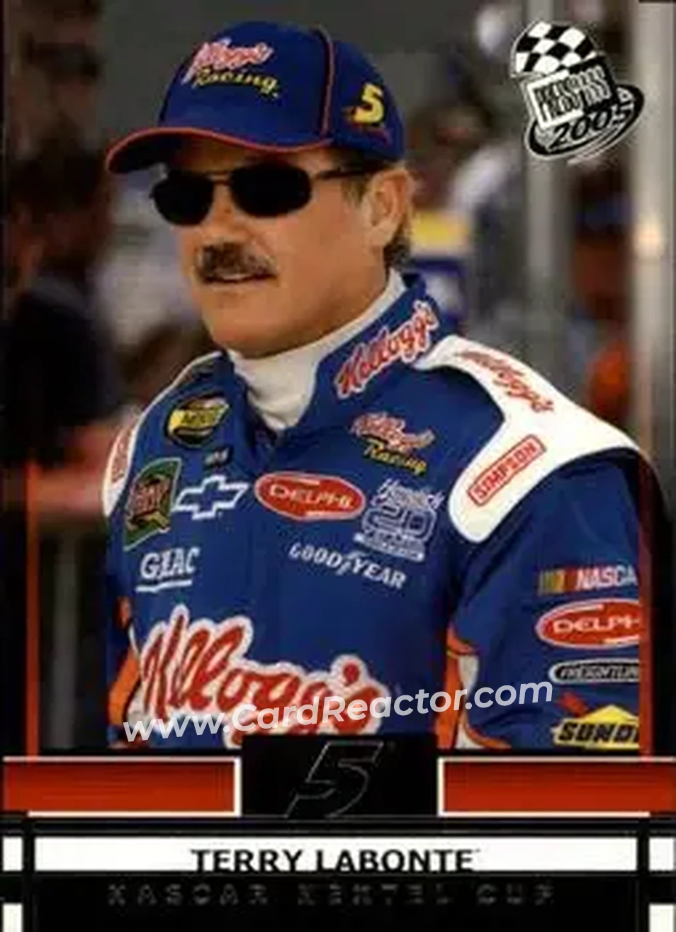 2005 Press Pass #4 - Terry Labonte - Hendrick Motorsports - Front 2005 Press Pass #4 - Terry Labonte - Hendrick Motorsports - Front