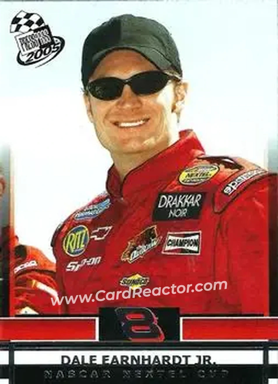 2005 Press Pass #6 - Dale Earnhardt Jr - Dale Earnhardt Inc. - Front