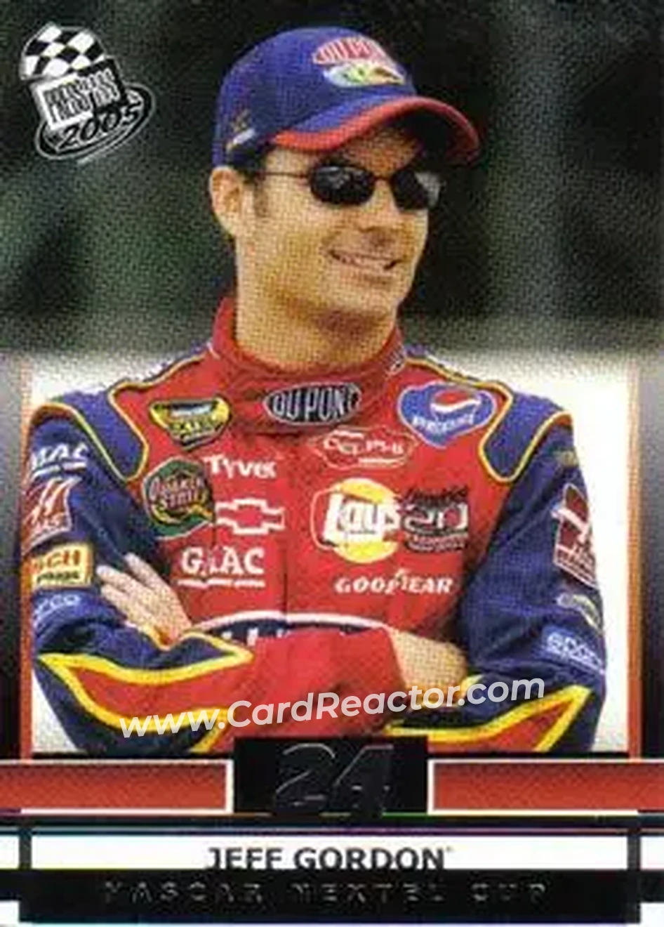 2005 Press Pass #19 - Jeff Gordon - Hendrick Motorsports - Front 2005 Press Pass #19 - Jeff Gordon - Hendrick Motorsports - Front