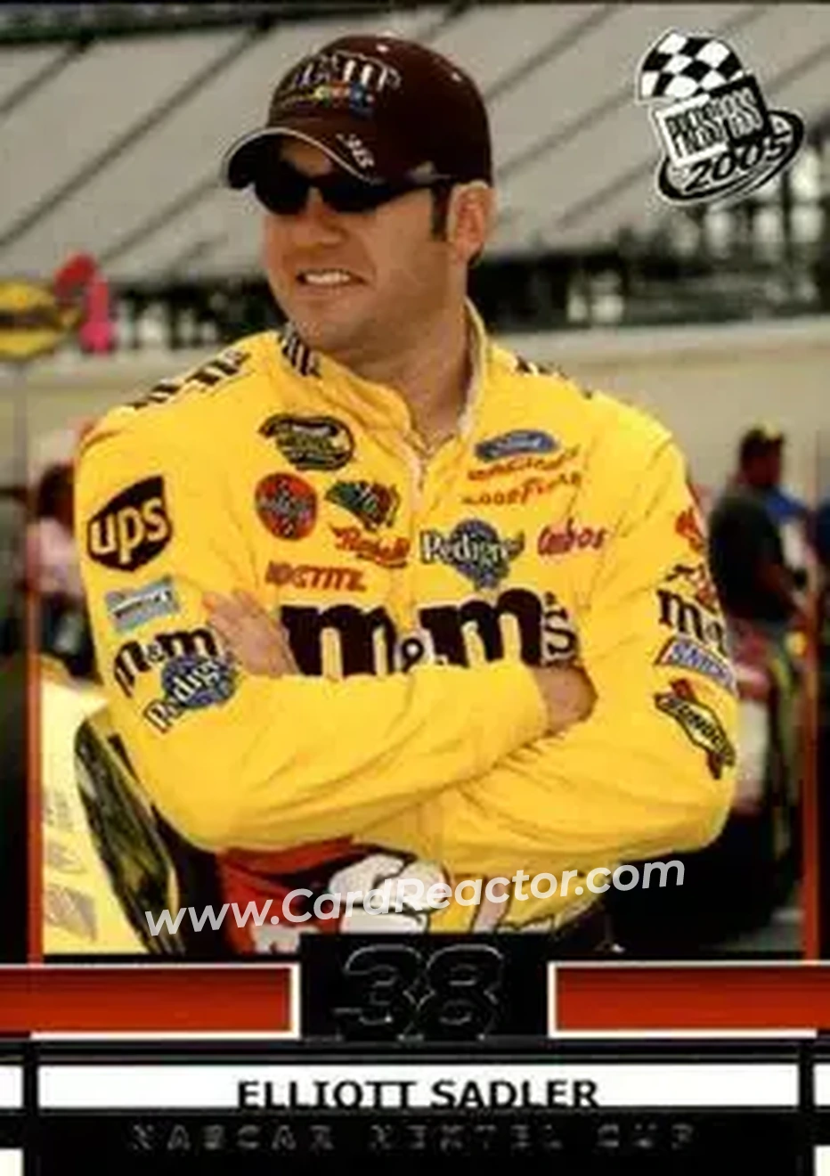 2005 Press Pass #26 - Elliott Sadler - Robert Yates Racing - Front