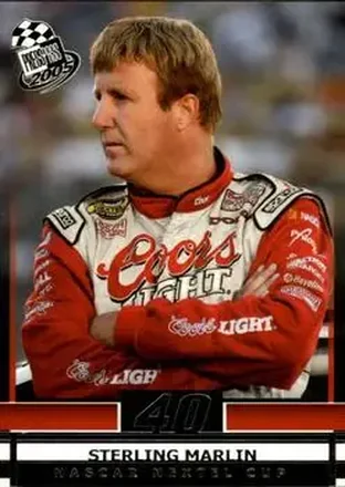 2005 Press Pass #27 - Sterling Marlin - Chip Ganassi Racing with Felix Sabates