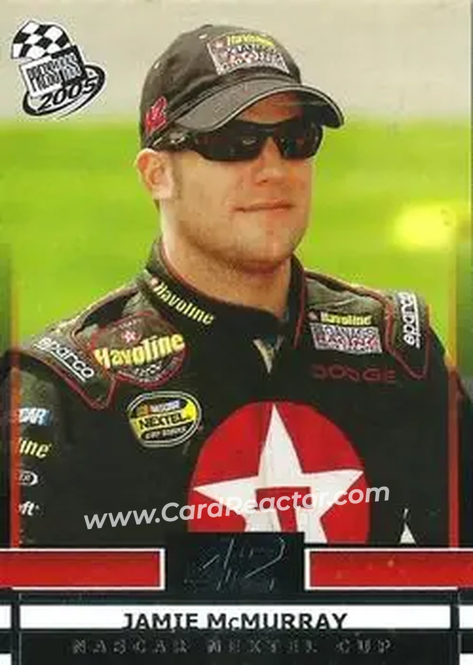 2005 Press Pass #29 - Jamie McMurray - Chip Ganassi Racing with Felix Sabates - Front